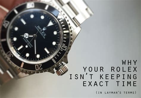 rolex to late|Rolex not keeping time.